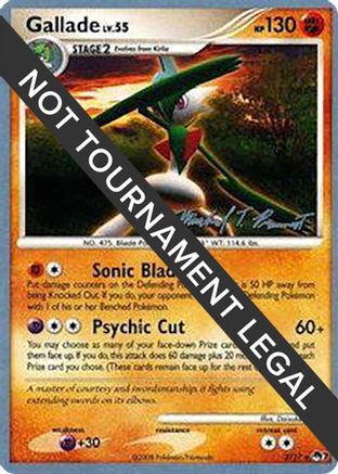 Gallade - 2010 (Michael Pramawat) (2) [World Championship Decks]