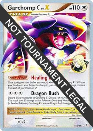 Garchomp C LV.X - 2010 (Yuta Komatsuda) (145) [World Championship Decks]