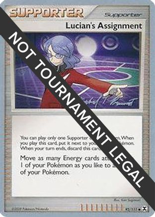 Lucian's Assignment - 2010 (Michael Pramawat) (92) [World Championship Decks]