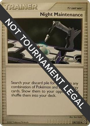 Night Maintenance - 2010 (Michael Pramawat) (120) [World Championship Decks]