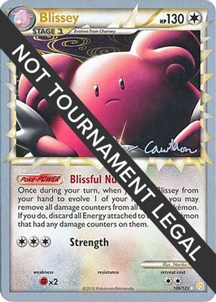 Blissey - 2011 (Ross Cawthon) (106) [World Championship Decks]