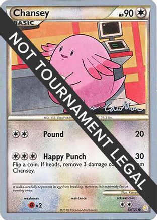 Chansey - 2011 (Ross Cawthon) (58) [World Championship Decks]