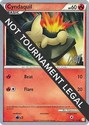 Cyndaquil - 2011 (Christopher Kan) (61) [World Championship Decks]