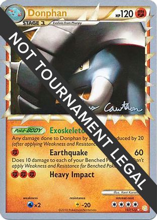Donphan - 2011 (Ross Cawthon) (107) [World Championship Decks]