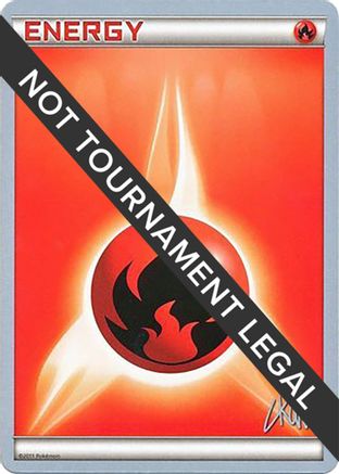 Fire Energy - 2011 (Christopher Kan) () [World Championship Decks]