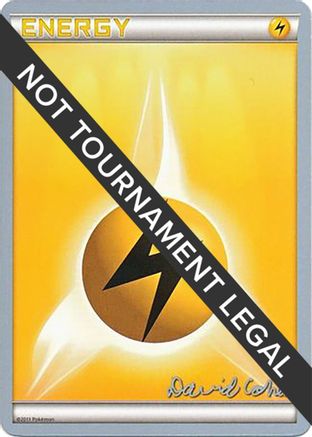 Lightning Energy - 2011 (David Cohen) () [World Championship Decks]