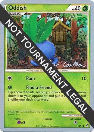 Oddish - 2011 (Ross Cawthon) (60) [World Championship Decks]