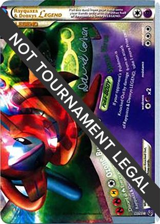 Rayquaza & Deoxys Legend (90) - 2011 (David Cohen) (90) [World Championship Decks]