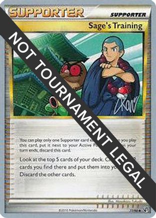 Sage's Training - 2011 (Christopher Kan) (77) [World Championship Decks]