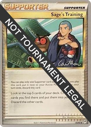 Sage's Training - 2011 (Ross Cawthon) (85) [World Championship Decks]