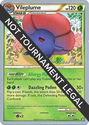 Vileplume - 2011 (Ross Cawthon) (24) [World Championship Decks]
