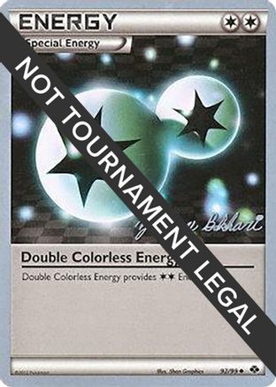 Double Colorless Energy - 2012 (Zachary Bokhari) (92) [World Championship Decks]