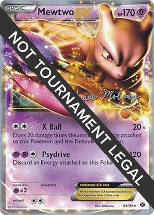 Mewtwo EX - 2012 (Chase Moloney) (54) [World Championship Decks]