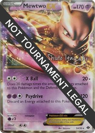 Mewtwo EX - 2012 (Shuto Itagaki) (54) [World Championship Decks]