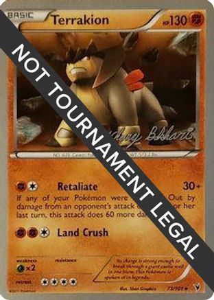 Terrakion - 2012 (Zachary Bokhari) (73) [World Championship Decks]