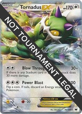 Tornadus EX - 2012 (Zachary Bokhari) (90) [World Championship Decks]