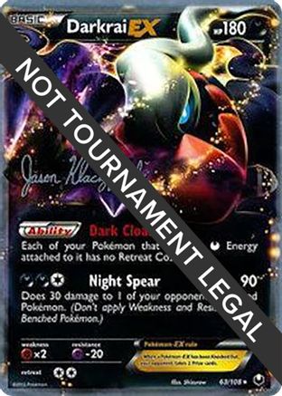 Darkrai EX - 2013 (Jason Klaczynski) (63) [World Championship Decks]