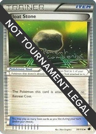 Float Stone - 2013 (Clement Lamberton) (99) [World Championship Decks]