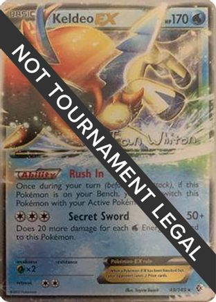 Keldeo EX - 2013 (Ian Whiton) (49) [World Championship Decks]