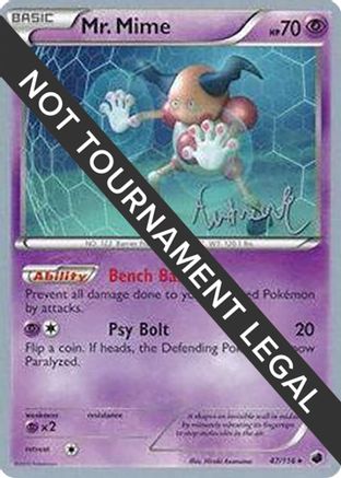 Mr. Mime - 2014 (Andrew Estrada) (47) [World Championship Decks]