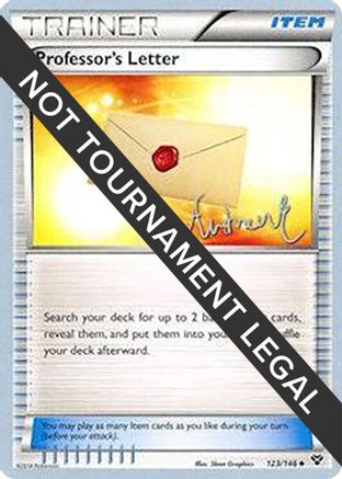 Professor's Letter - 2014 (Andrew Estrada) (123) [World Championship Decks]
