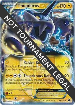 Thundurus EX - 2014 (Haruto Kobayashi) (38) [World Championship Decks]