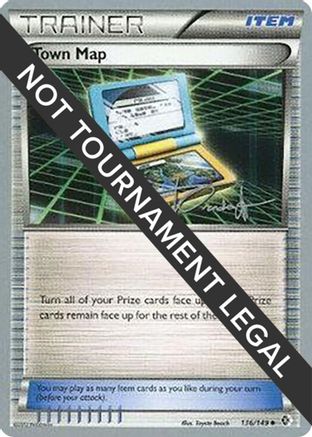 Town Map - 2014 (Trent Orndorff) (136) [World Championship Decks]