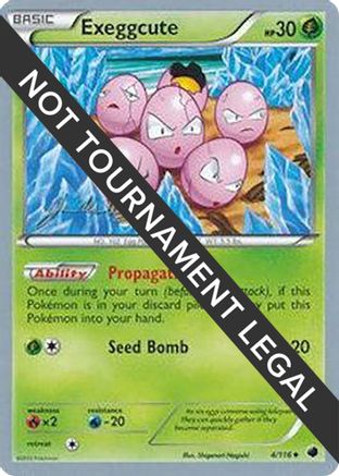 Exeggcute - 2015 (Jacob Van Wagner) (4) [World Championship Decks]