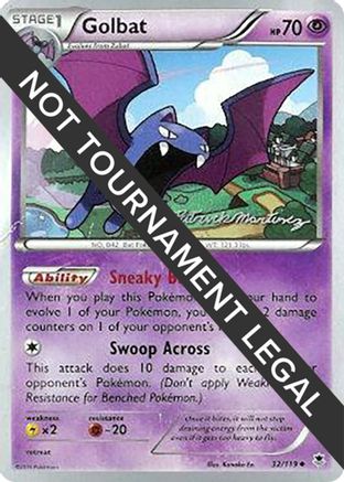 Golbat - 2015 (Patrick Martinez) (32) [World Championship Decks]