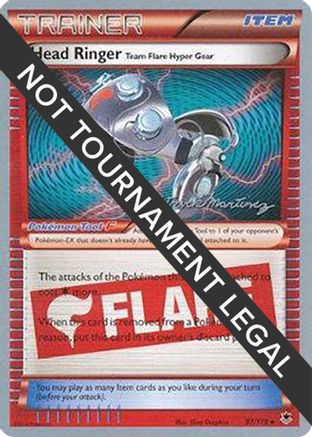 Head Ringer (Team Flare Hyper Gear) - 2015 (Patrick Martinez) (97) [World Championship Decks]