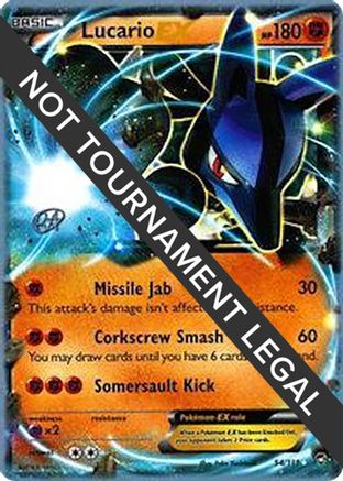 Lucario EX - 2015 (Rowan Stavenow) (54) [World Championship Decks]