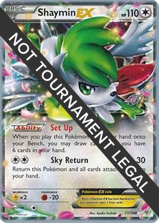 Shaymin EX - 2015 (Rowan Stavenow) (77) [World Championship Decks]