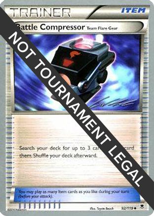 Battle Compressor (Team Flare Gear) - 2016 (Cody Walinski) (92) [World Championship Decks]