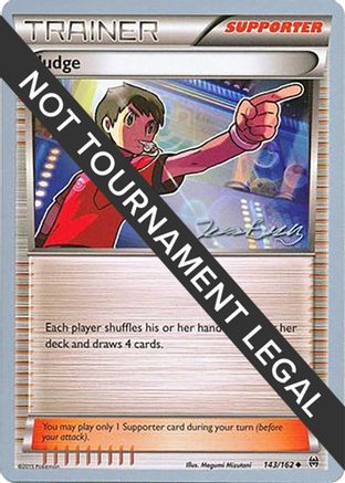 Judge - 2016 (Jesper Eriksen) (143) [World Championship Decks]