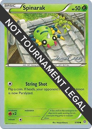 Spinarak - 2016 (Jesper Eriksen) (5) [World Championship Decks]