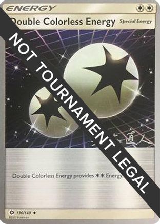 Double Colorless Energy - 2017 (Naoto Suzuki) (136) [World Championship Decks]