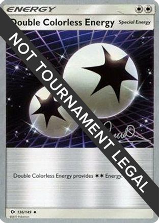 Double Colorless Energy - 2017 (Diego Cassiraga) (136) [World Championship Decks]