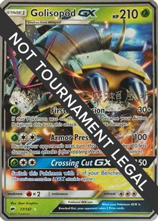 Golisopod GX - 2017 (Kabu Fukase) (17) [World Championship Decks]