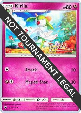 Kirlia - 2017 (Diego Cassiraga) (92) [World Championship Decks]