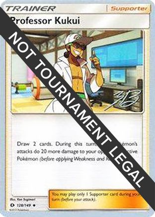 Professor Kukui - 2017 (Zachary Bokhari) (128) [World Championship Decks]