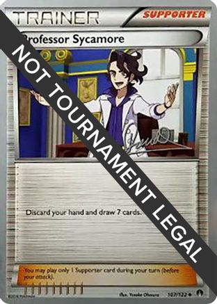 Professor Sycamore - 2017 (Diego Cassiraga) (107) [World Championship Decks]