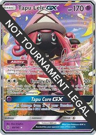 Tapu Lele GX - 2017 (Diego Cassiraga) (60) [World Championship Decks]