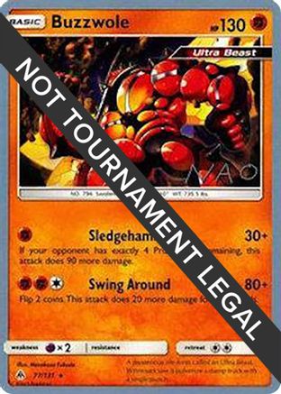Buzzwole - 2018 (Naohito Inoue) (77) [World Championship Decks]