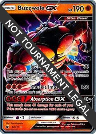 Buzzwole GX - 2018 (Naohito Inoue) (57) [World Championship Decks]