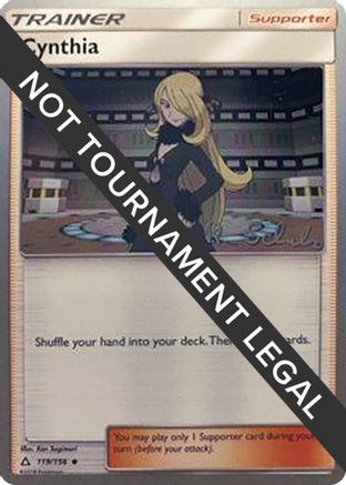 Cynthia - 2018 (Robin Schulz) (119) [World Championship Decks]
