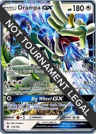 Drampa GX - 2018 (Magnus Pedersen) (115) [World Championship Decks]