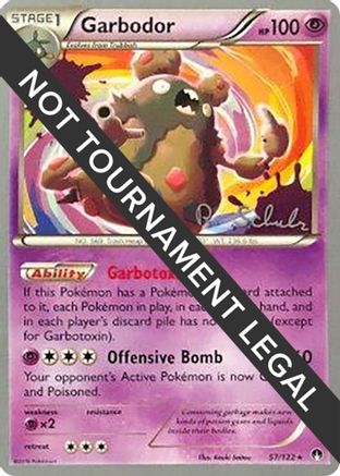 Garbodor (57) - 2018 (Robin Schulz) (57) [World Championship Decks]
