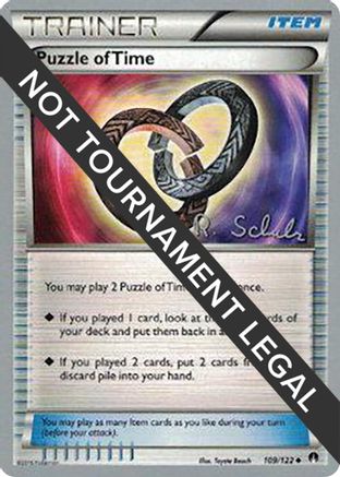 Puzzle of Time - 2018 (Robin Schulz) (109) [World Championship Decks]