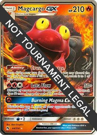 Magcargo GX - 2019 (Henry Brand) (44) [World Championship Decks]