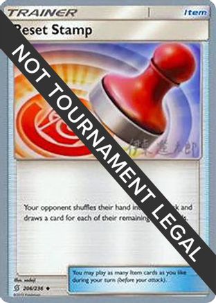 Reset Stamp - 2019 (Shintaro Ito) (206) [World Championship Decks]